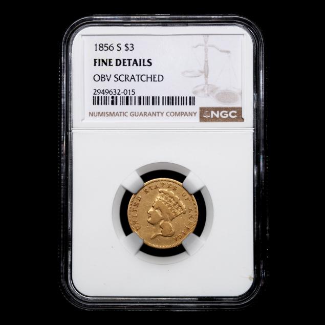 1856-s-3-gold-ngc-fine-details-obv-scratched