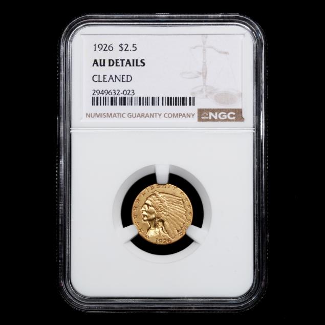 1926-indian-head-gold-quarter-eagle-ngc-au-details-cleaned
