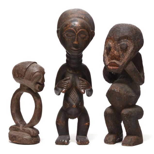three-african-carved-wood-figures