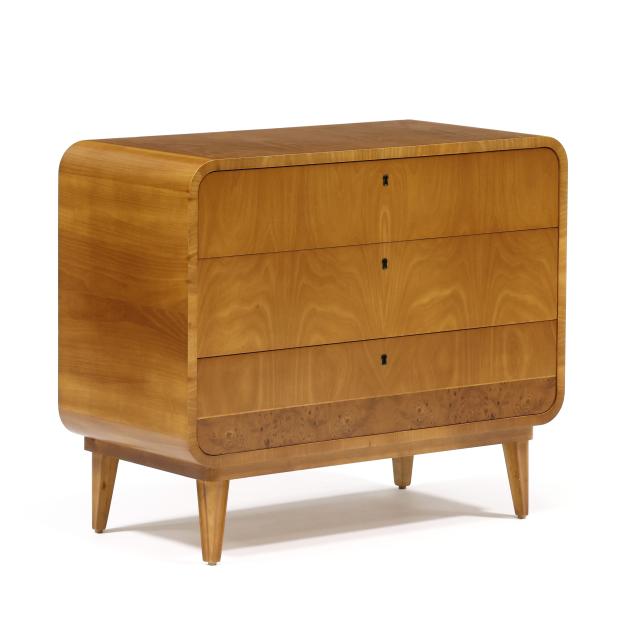 swedish-art-deco-diminutive-elm-chest-of-drawers