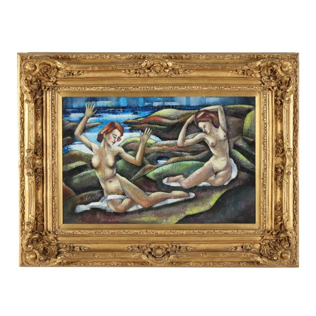 francis-revesz-ferryman-hungarian-american-1893-1983-bathers