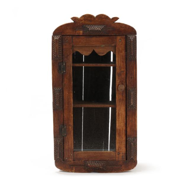 tramp-art-wall-cabinet