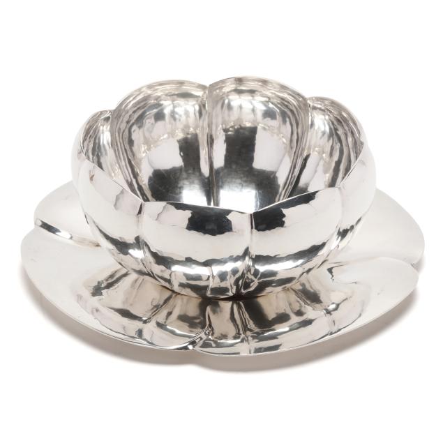 hand-wrought-sterling-silver-bowl-and-underplate