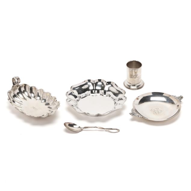 assortment-of-sterling-silver-tableware