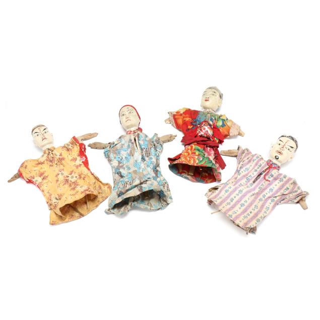 four-chinese-antique-puppets