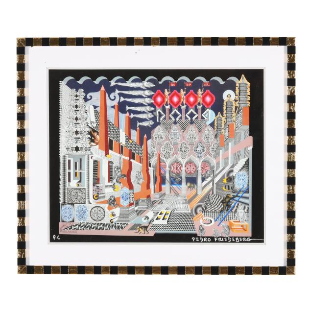 pedro-friedeberg-mexican-b-1936-i-changuitos-en-la-ciudad-i