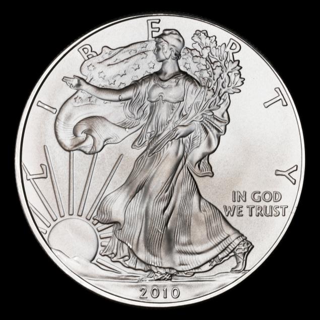twenty-20-2010-bu-one-ounce-american-silver-eagles