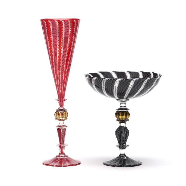 kenny-pieper-american-b-1959-two-venetian-glass-stems