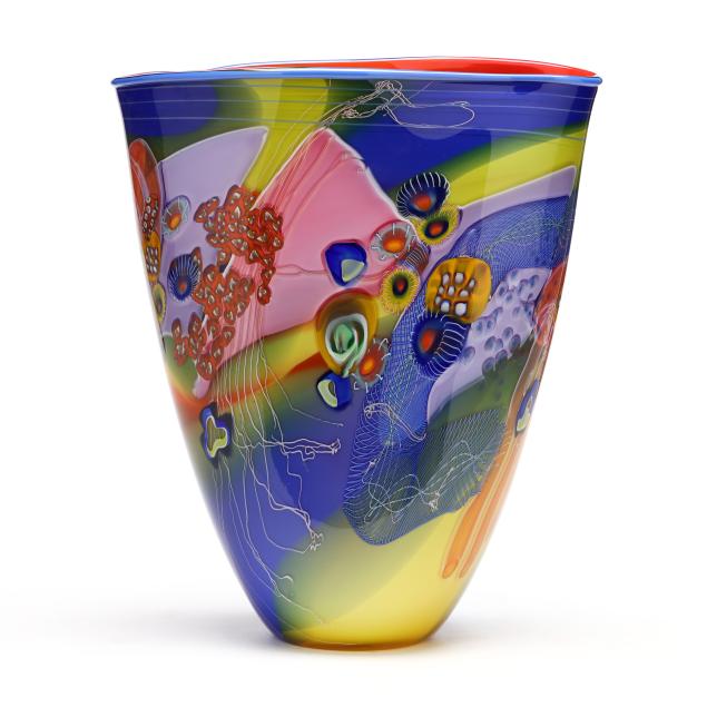 wes-hunting-american-b-1956-art-glass-vessel