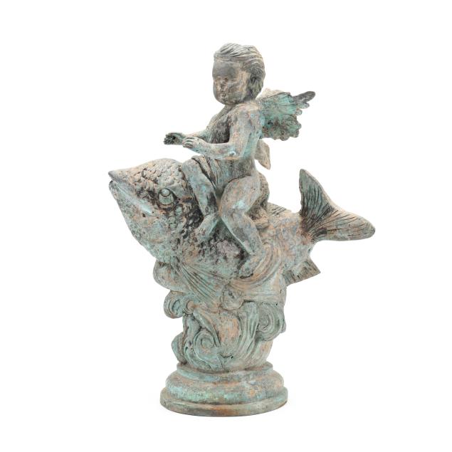 continental-bronze-fountain-head-of-putto-surmounting-fish