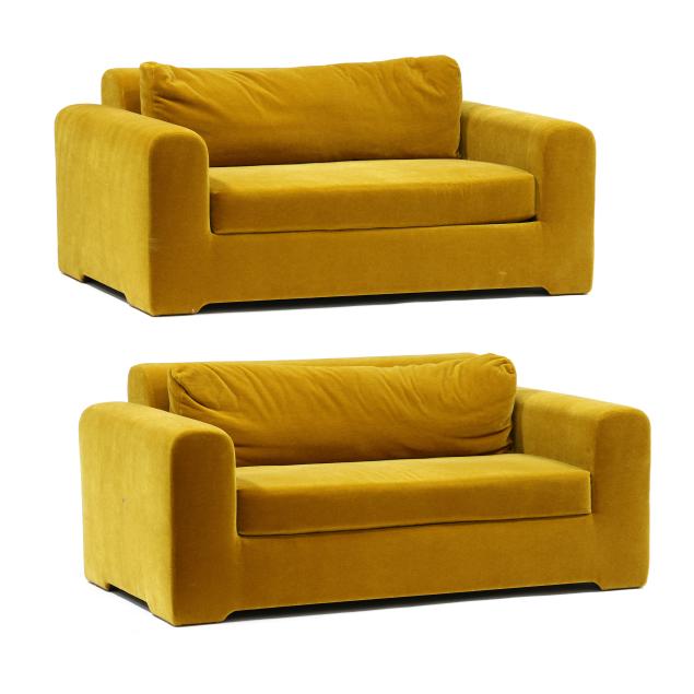 una-malan-british-20th-21st-century-pair-of-custom-i-berkeley-i-mohair-upholstered-diminutive-sofas