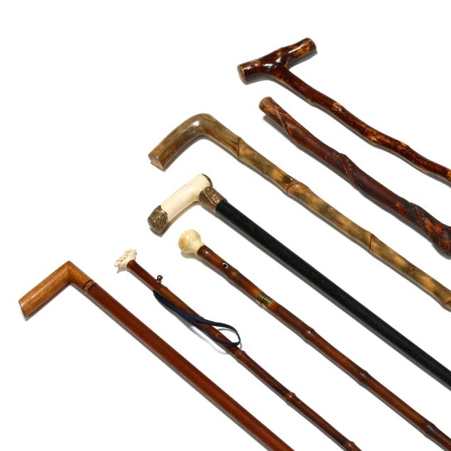 collection-of-seven-canes-including-hidden-sword-form