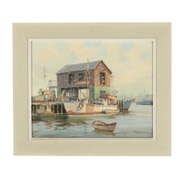 william-lawrence-american-20th-century-new-england-harbor-scene
