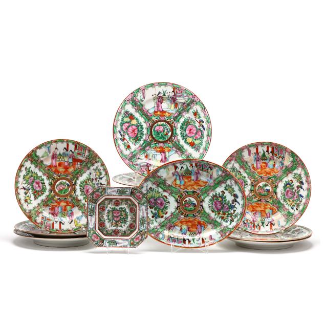 a-group-of-ten-chinese-export-famille-rose-porcelain-dishes