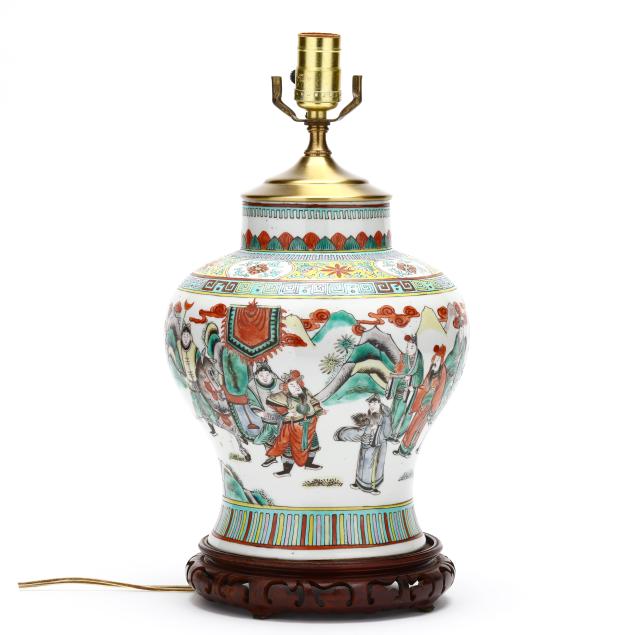 a-chinese-export-porcelain-famille-verte-vase-lamp
