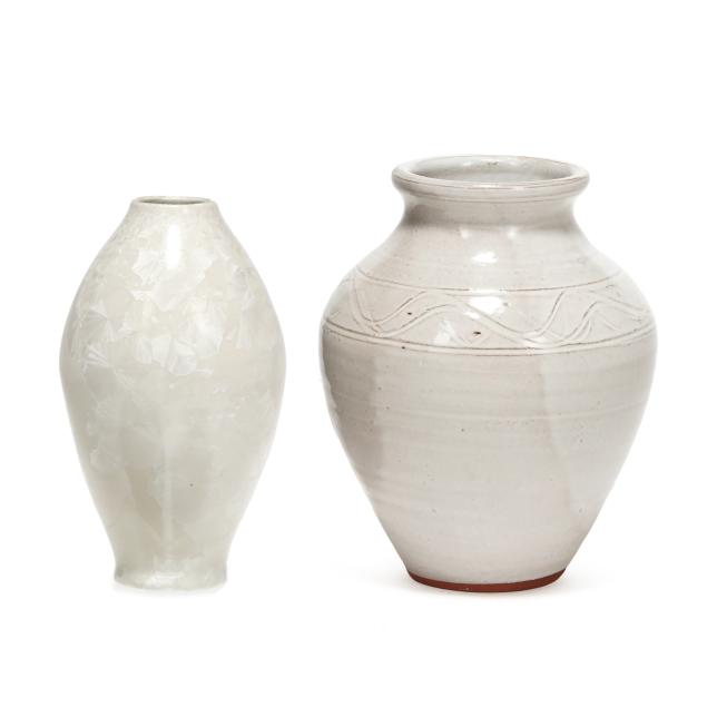 two-seagrove-north-carolina-pottery-vessels
