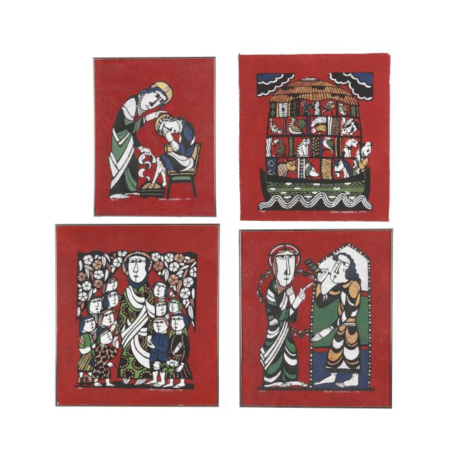 sadao-watanabe-japanese-1913-1996-four-prints