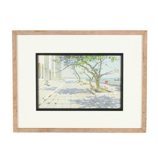 julia-newman-brewster-american-20th-century-tunisia-landscape