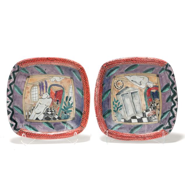 two-large-modernist-square-chargers