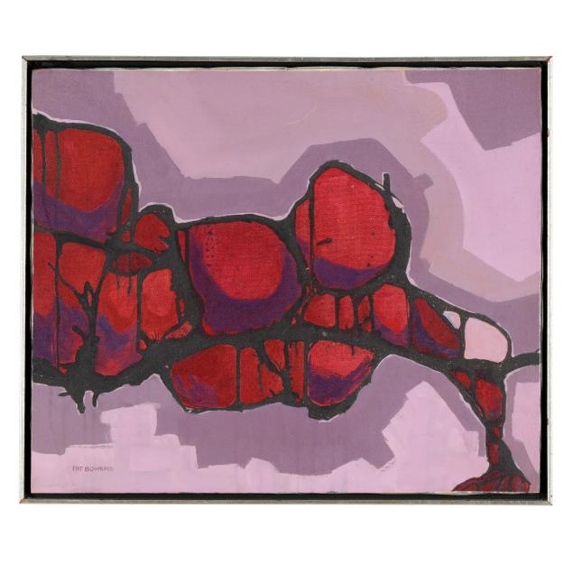 pat-bowers-nc-b-1937-untitled-purple-and-red-abstract