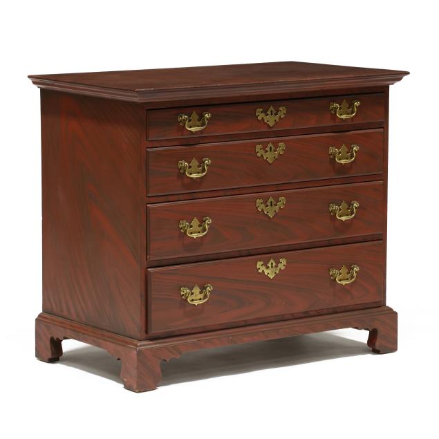 williamsburg-reproduction-faux-grain-painted-chest-of-drawers