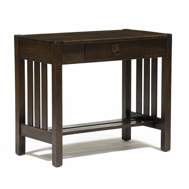 stickley-brothers-mission-oak-writing-table
