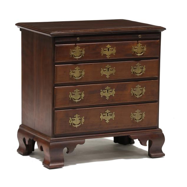 bench-made-chippendale-style-cherry-bachelor-s-chest-of-drawers
