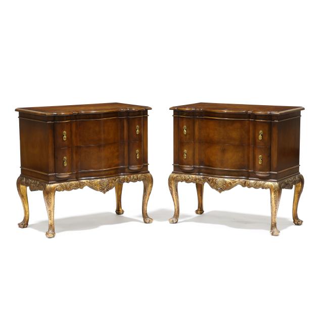 pair-of-italianate-burl-and-parcel-gilt-walnut-diminutive-commodes