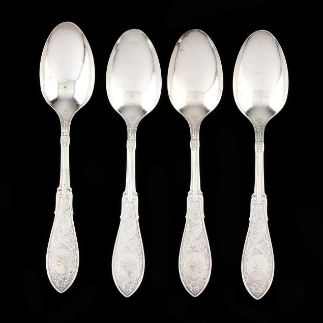 four-whiting-i-arabesque-i-sterling-silver-teaspoons
