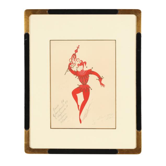 erte-romaine-de-tirtoff-russian-french-1892-1990-costume-design-for-a-jester