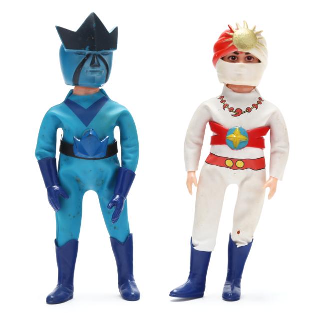 nakajima-seisakusho-two-rainbowman-ultra-action-boy-nodder-figures