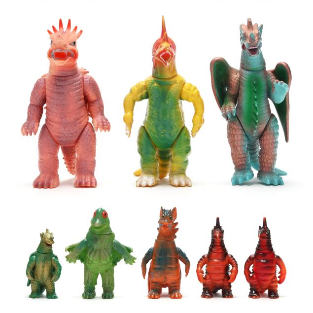 eight-vintage-japanese-i-kaiju-i-monster-figures-including-bullmark