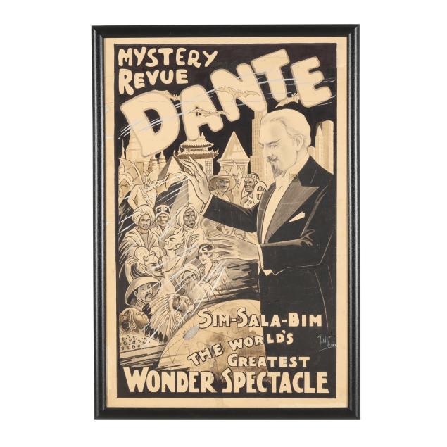 original-maquette-for-dante-s-i-mystery-revue-i-poster