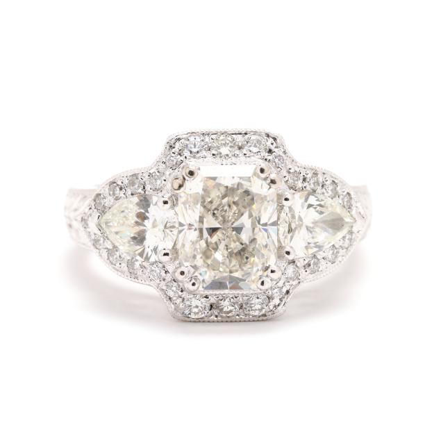 white-gold-and-2-03-carat-rectangular-cut-diamond-ring