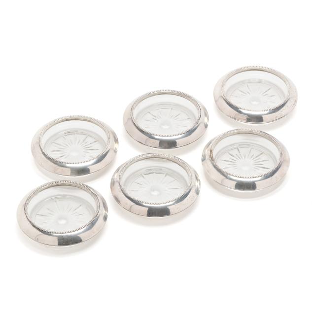 set-of-six-sterling-silver-mounted-bottle-coasters