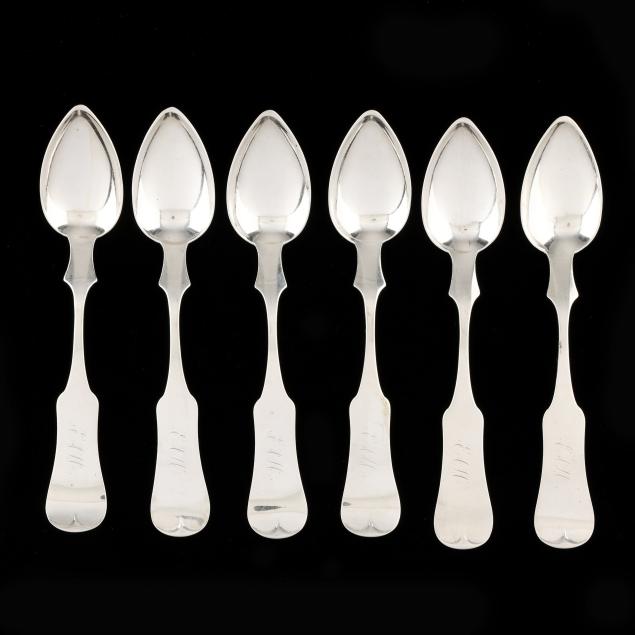 set-of-six-kentucky-coin-silver-teaspoons-mark-of-p-w-ramsey