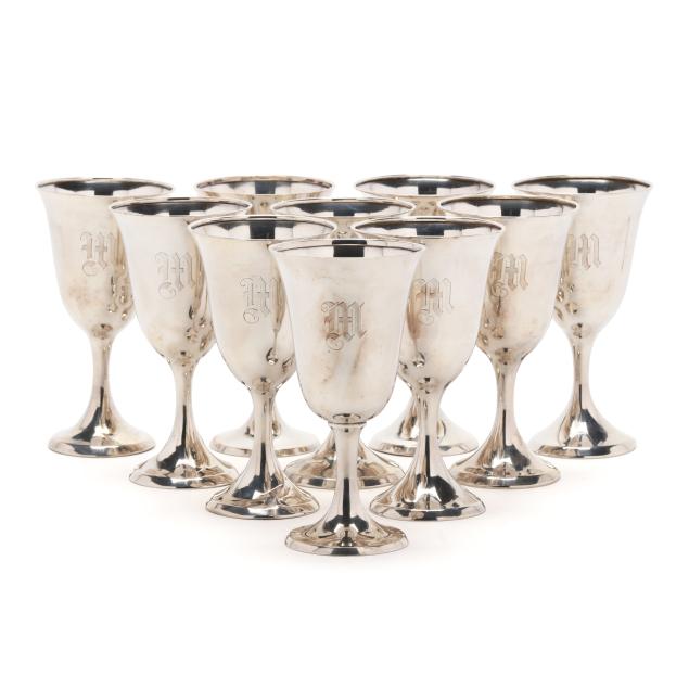assembled-set-of-ten-sterling-silver-goblets