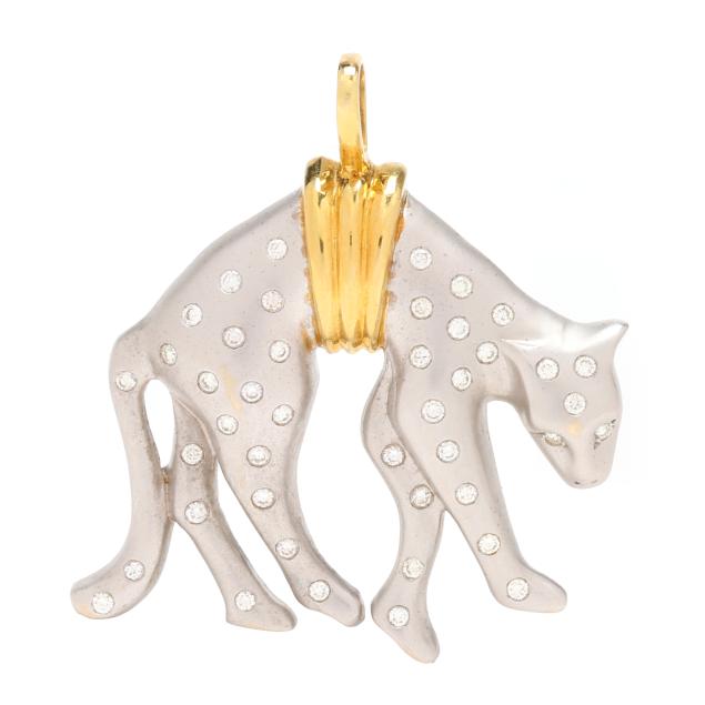 bi-color-gold-and-gem-set-panther-pendant