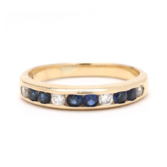 gold-sapphire-and-diamond-band