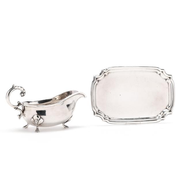 mexican-sterling-silver-gravy-boat-with-sterling-tray