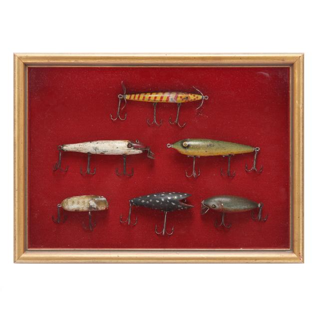 selection-of-six-antique-fishing-lures