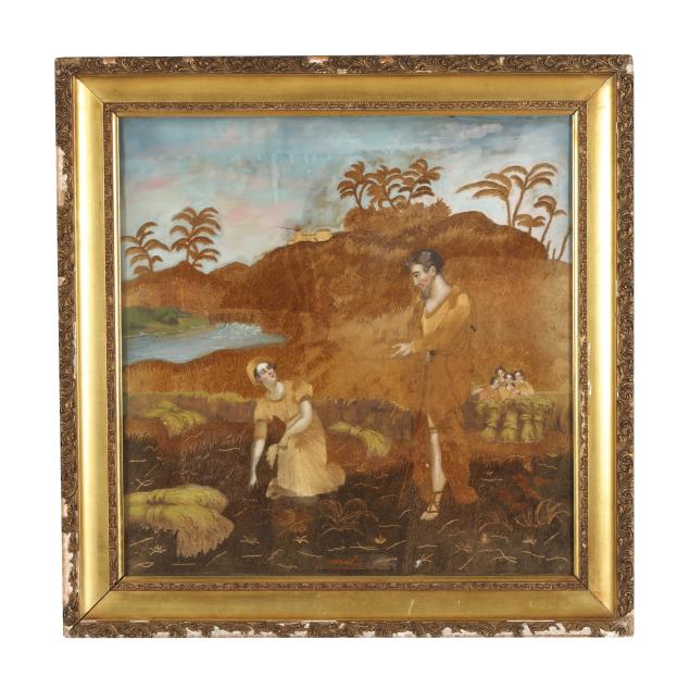 large-silk-and-metallic-needlework-picture-of-ruth-and-boaz