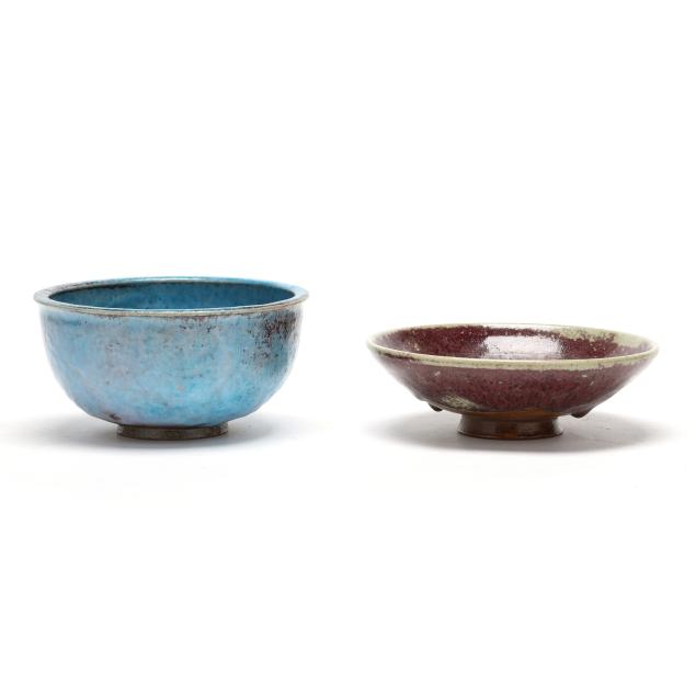 ben-owen-iii-seagrove-nc-b-1968-two-early-pottery-bowls