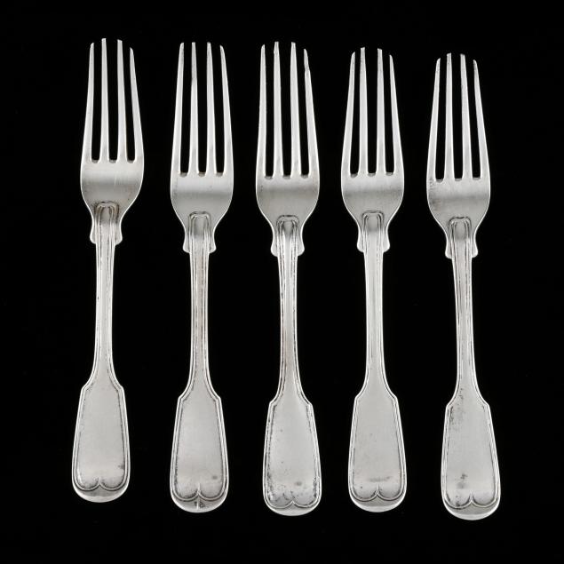 set-of-five-coin-silver-forks-mark-of-canfield-brother