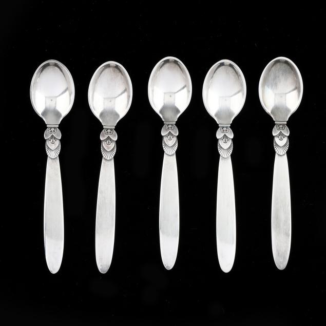 set-of-five-georg-jensen-i-cactus-i-sterling-silver-coffee-spoons