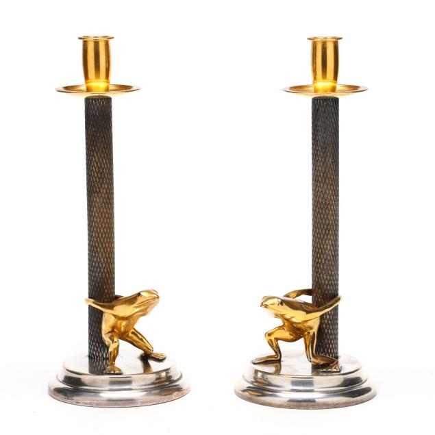 pair-of-hauy-pouigo-silver-plated-frog-candlesticks