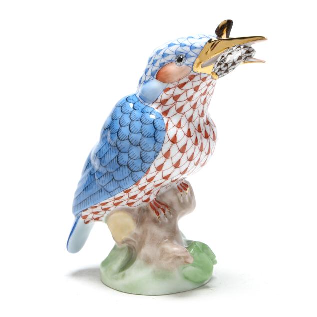herend-limited-edition-porcelain-kingfisher