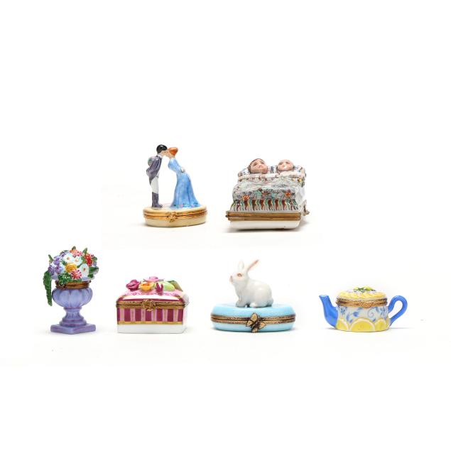 six-limoges-porcelain-pill-boxes