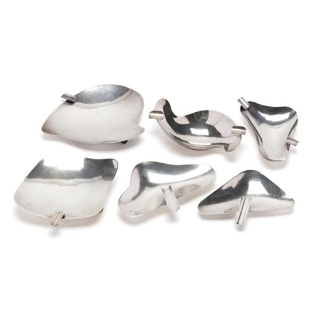 six-mexican-modernist-sterling-silver-ashtrays