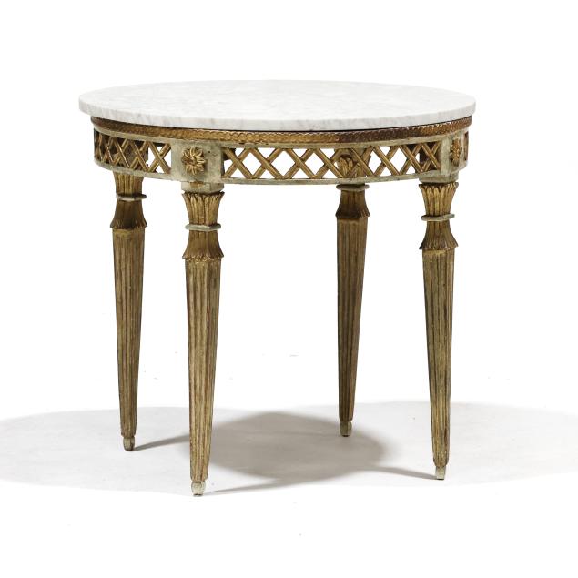 italian-marble-top-carved-and-parcel-gilt-table